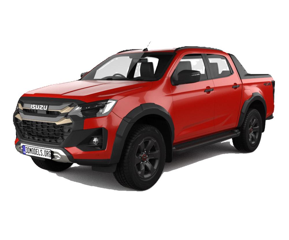 Isuzu_D-Max X-Terrain_DoubleCab 2021 integrované lyžiny